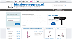 Desktop Screenshot of kindersteppen.nl